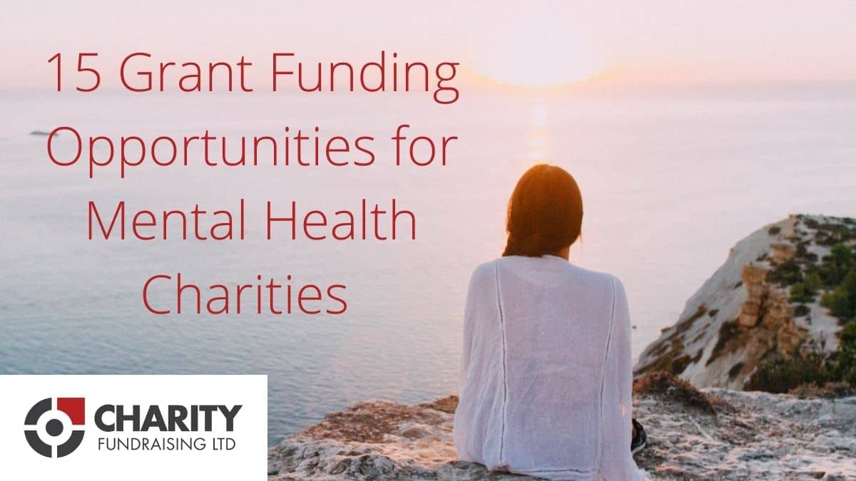 Mental Health Grant Funding for Charities Charity Fundraising